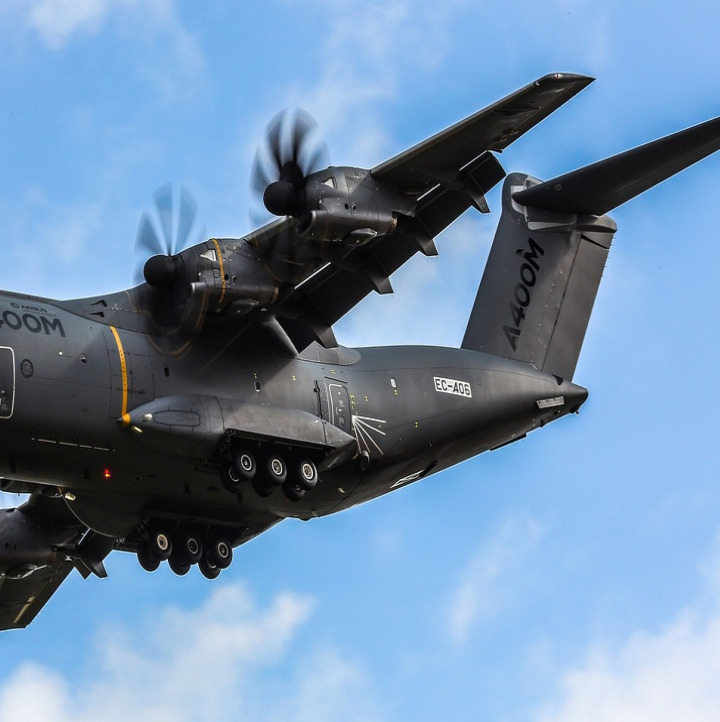 air cargo loading airplane